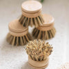 Replacement Heads for Long Handle Dish Brush (Pack of 4)